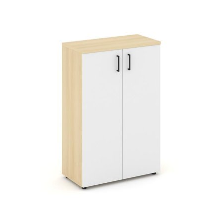 Шкаф средний широкий SN.STS-204 (796х400х1203) (Акация Лорка/Белый)