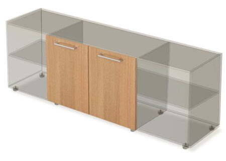 10ФК.007 Комплект фасадов узких (334x16x596)x2 (Romano)