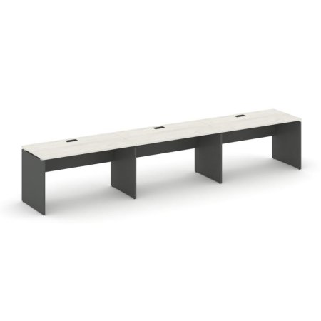 Рабочая станция 1 сторонняя SN-D.ORS-052 (3540х800х750) (Дуб Наварра/Антрацит)