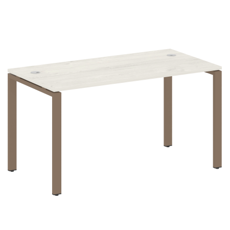 Стол письменный Metal System Style БП.СП-3 1400x720x750 (Дуб Наварра/Мокко металл)