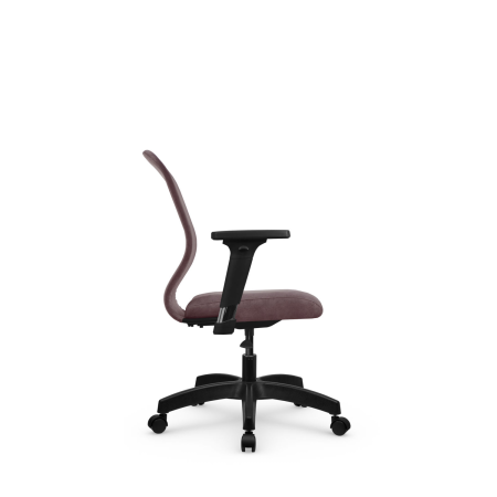 Кресло для руководителя Метта SU-Mr-4(Vivaldi)/подл.000/осн.005 (Темно-розовый)