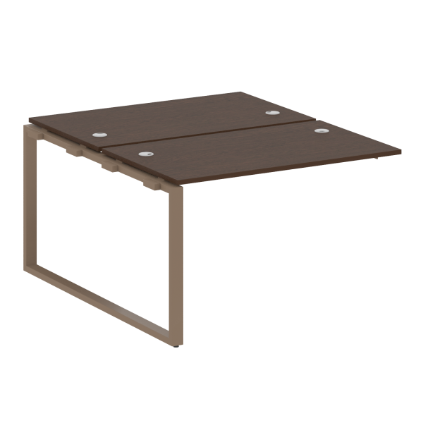 Проходной наборный элемент рабочей станции Metal System Style БО.ПРС-СП-2.2 1200x1475x750 (Венге Цаво/Мокко металл)