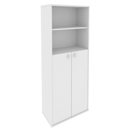 Шкаф высокий широкий Style Л.СТ-1.6 778x410x1980 (Белый)