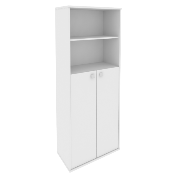 Шкаф высокий широкий Style Л.СТ-1.6 778x410x1980 (Белый)
