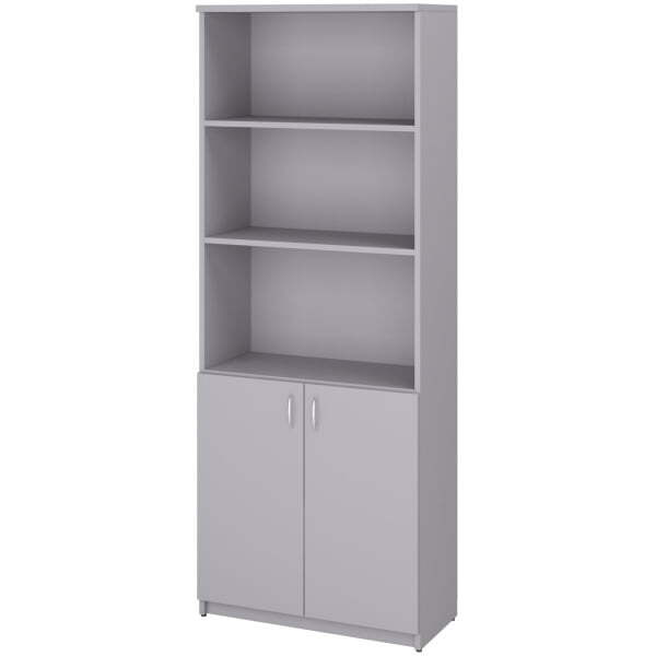 Шкаф полузакрытый Этюд 2592 768x370x1994 (Серый)