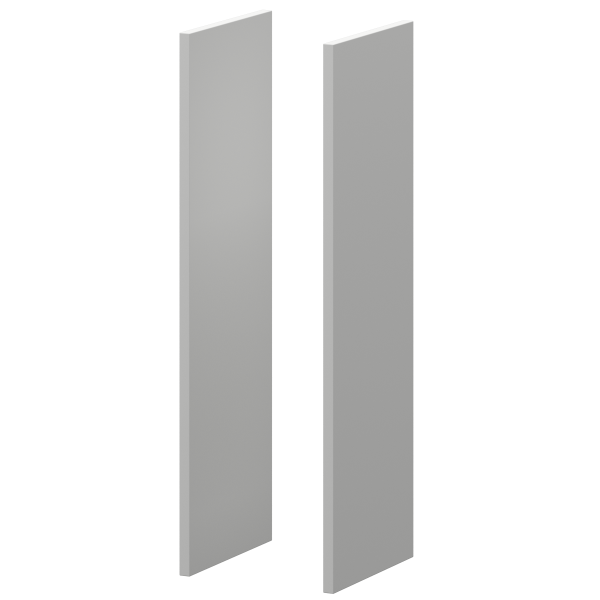 Боковины декоративные Кортез KZD-38B 384x50x1162 (Белый)