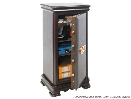 Взломостойкий сейф в дереве VALBERG КАРАТ-90T EL Д (Коричневый)