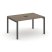 Стол переговорный SN-5P.SPRG-001 (980х980х750) (Тиквуд Светлый/Металл Антрацит)