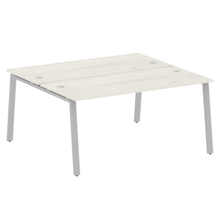 Рабочая станция Metal System Style БА.РАС-СП-2.4 1600x1475x750 (Дуб Наварра/Серый металл)