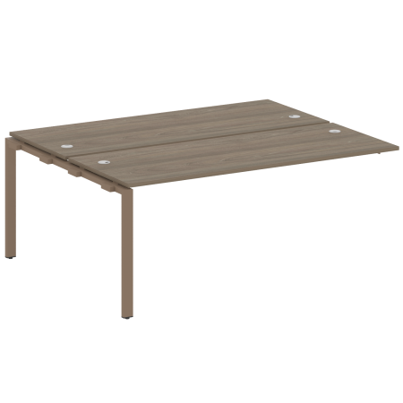 Проходной наборный элемент рабочей станции Metal System Style БП.ПРС-СП-2.5 1800x1475x750 (Вяз/Мокко металл)