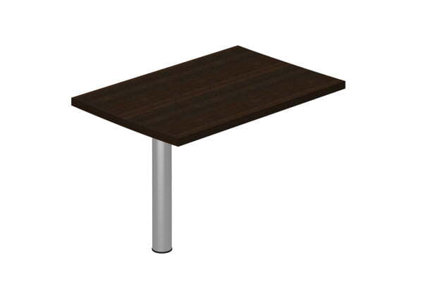 Брифинг- приставка Талант 447 1200x800x750 (Венге тёмныйСерый)