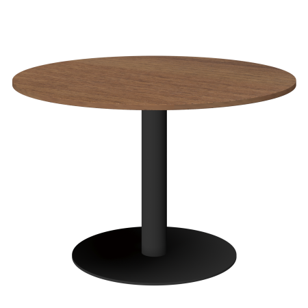 Стол круглый Арго-М АМ-Д120 1200x1200x760 (Орех/Антрацит)