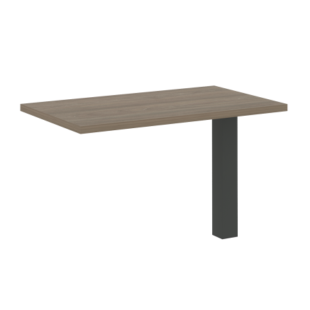 Брифинг-приставка с опорой LT.BR-2 (Вяз Благородный/Антрацит металл)