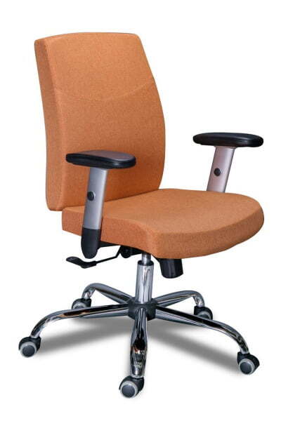 Кресло МГ-19 RSJ Хром Китон 09 (Коричневый)