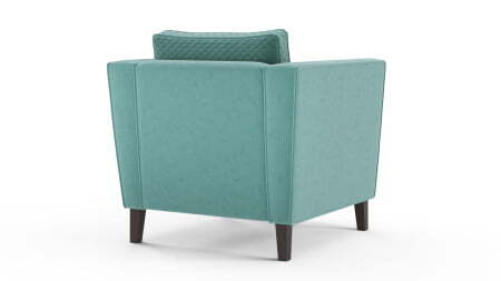 Кресло Neapole (1030x920x960) Аквамарин (Аквамарин)