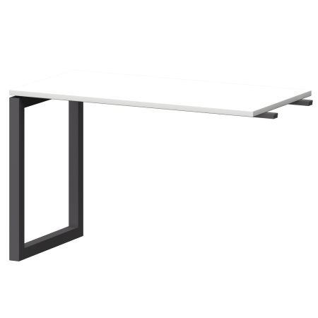 Бриф-приставка Смарт СМБ25-О-12.Пр50 1200x600x750 (Белый/Антрацит)