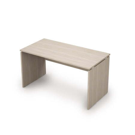 6С.009 Стол прямолинейный (1400x700x750) (Шамони светлый)