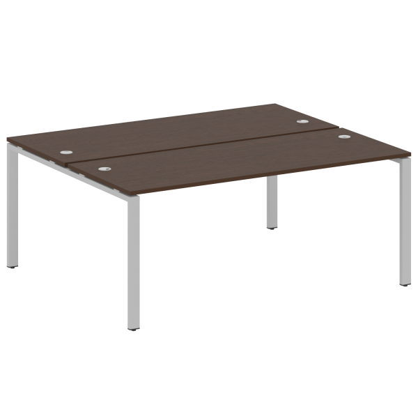 Рабочая станция Metal System Style БП.РАС-СП-2.5 1800x1475x750 (Венге Цаво/Серый металл)