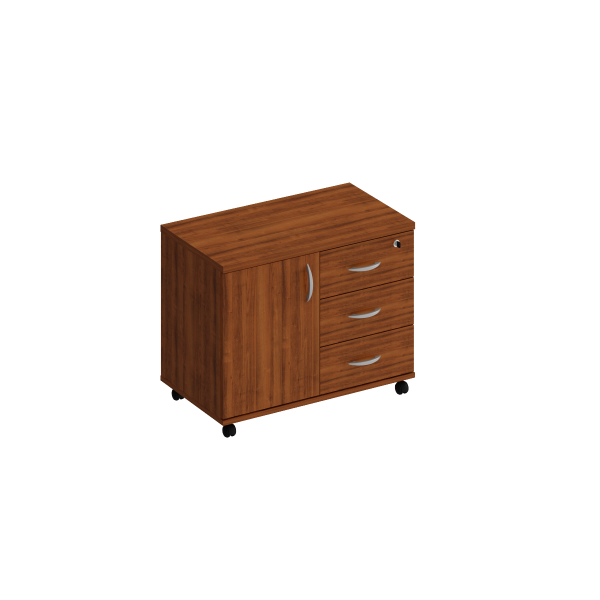 Тумба сервисная с ящиками Комфорт КФ К.306 796x450x620 (Французский орех)