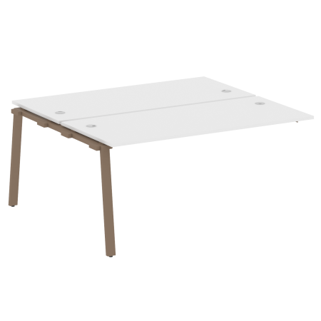 Проходной наборный элемент рабочей станции Metal System Style БА.ПРС-СП-2.4 1600x1475x750 (Белый/Мокко металл)