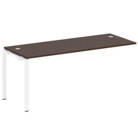 Проходной наборный элемент рабочей станции Metal System Style БП.ПРС-СП-1.5 1800x720x750 (Венге Цаво/Белый металл)