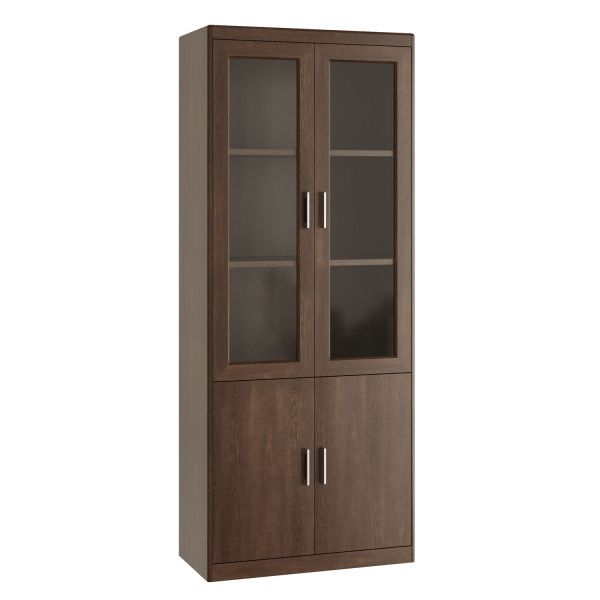 Шкаф для бумаг Davos DVS23500 860x450x2000 (Дуб шоколад)