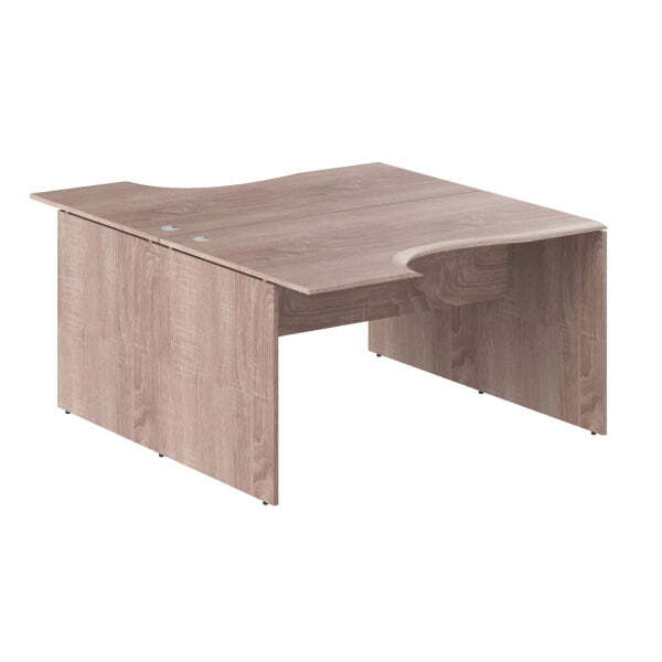 Рабочая станция из 2-х столов Wave W2CET 149.3 1400x1806x750 (Дуб Сонома)