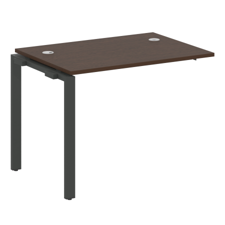 Проходной наборный элемент рабочей станции Metal System Style БП.ПРС-СП-1.1 1000x720x750 (Венге Цаво/Антрацит металл)