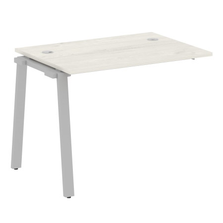 Проходной наборный элемент рабочей станции Metal System Style БА.ПРС-СП-1.1 1000x720x750 (Дуб Наварра/Серый металл)