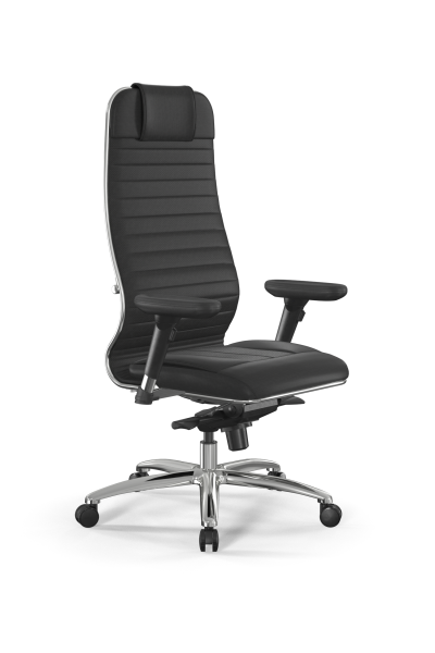 Кресло для руководителя Метта Samurai L1-4D - Infinity /Uc02/Wm06/D13P(M06.B31.G04.W03) (Черный)