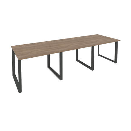 Стол переговорный Onix O.MO-PRG-3.1 2940x980x750 (Дуб Аризона/Черный металл)