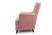 Кресло Caprize (780x790x1000) Пудровый (Пудровый)