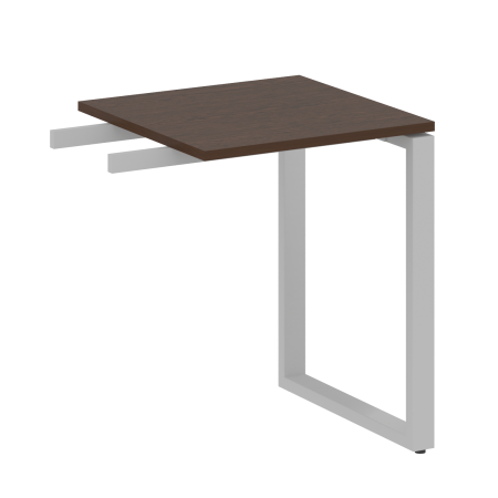 Приставной элемент БО.ПР-1 600x600x750 (Венге Цаво/Серый металл)