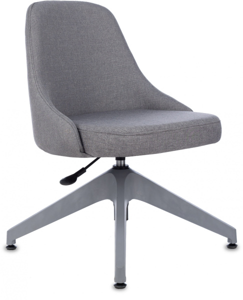 Кресло CH-340GLZ серый 38-404 крестов.4-луч. пластик пластик серый (Серый)