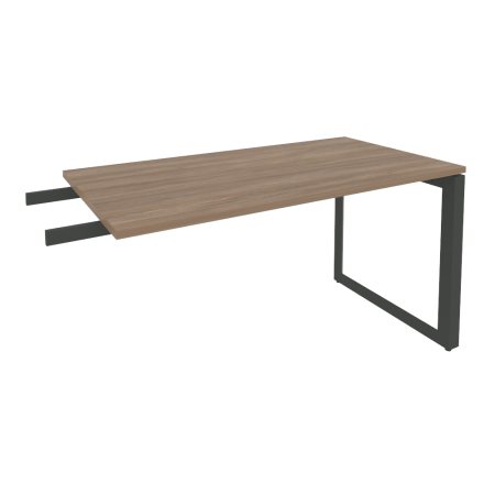 Брифинг-приставка на О-образном м/к Onix O.MO-BR-13 1380x720x750 (Дуб Аризона/Черный металл)