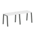 Рабочая станция на 2 рабочих места на А-образном м/к Metal System Style БА.СМ-2.1 2000x720x750 (Дуб наварра/Серый металл)