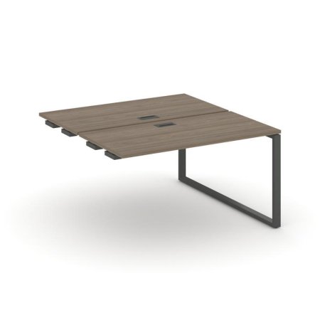 Стол-приставка к опорным элементам SN-6O.DPRS-024 (1580х1632х750) (Вяз Благородный/Металл Антрацит)