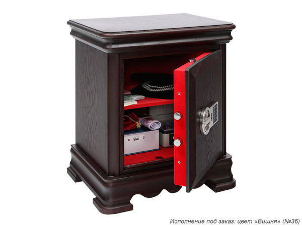 Взломостойкий сейф в дереве VALBERG КАРАТ-46 EL Д (Коричневый)