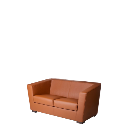 Диван офисный Хебе (С-19) 2-х местный (Коричневый)