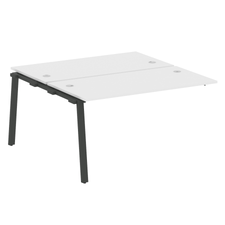 Проходной наборный элемент рабочей станции Metal System Style БА.ПРС-СП-2.3 1400x1475x750 (Белый/Антрацит металл)