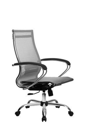 Кресло для руководителя Метта МЕТТА-9(MPRU)/подл.131/осн.003 (Серый)