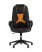 Кресло игровое TopChairs ST-CYBER 8 черный/оранжевый (Геймерское кресло ST-CYBER 8 оранжевый)