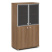 Шкаф V-666 (Металлик / Дуб Кобург)