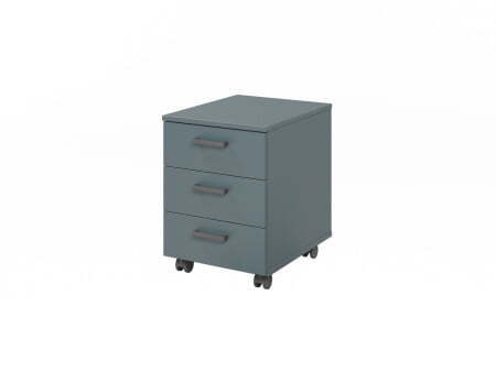 Тумба подкатная L-92 420х526х568 (Маренго)