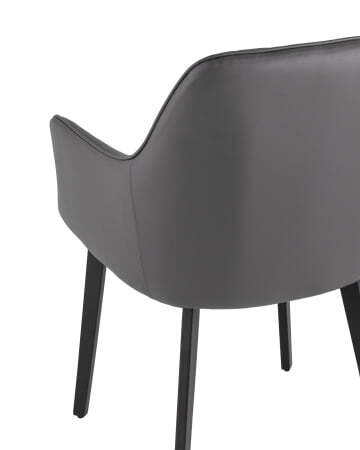 Стул Прайм экокожа серая (Стул Прайм серый)