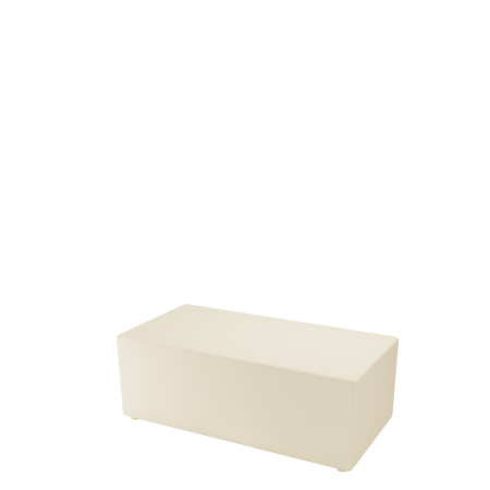 Пуф прямоугольный для офиса Модуль (М-70) (Бежевый)