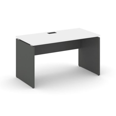 Стол письменный SN-D.SP-021 (980х800х750) (Белый/Антрацит)