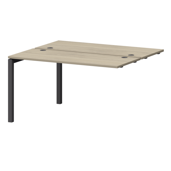 Модуль двойной универсальный на металлокаркасе Смарт СМС2-П-12К.120Э.Пр50 1200x1236x750 (Кронберг/Антрацит)