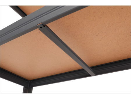 Стеллаж SBL 180KD/120x45/5 (Черный)