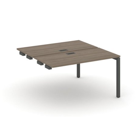 Стол-приставка к опорным элементам SN-5P.DPRS-014 (1580х1432х750) (Вяз Благородный/Металл Антрацит)